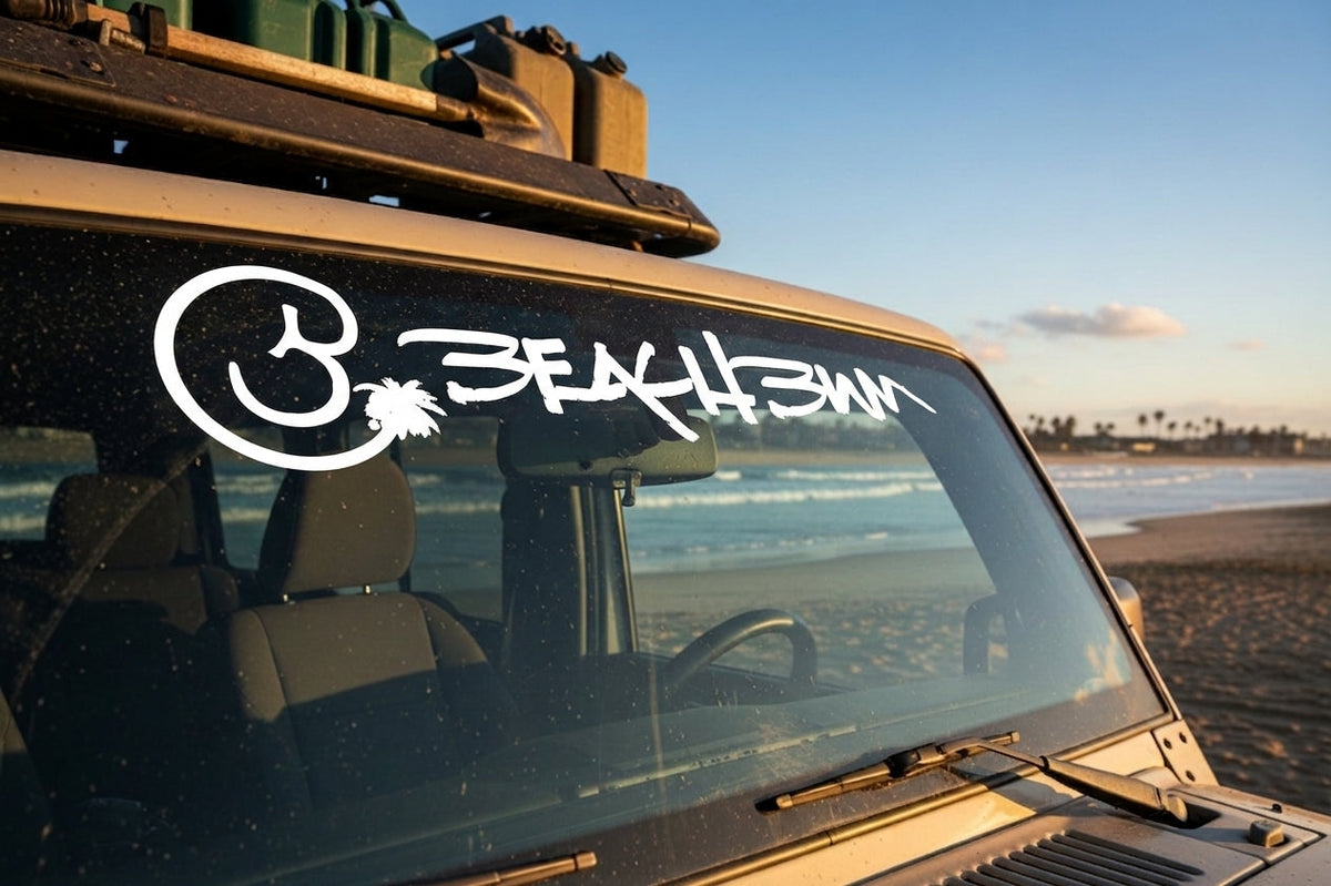 Horizontal Vehicle Window Decals