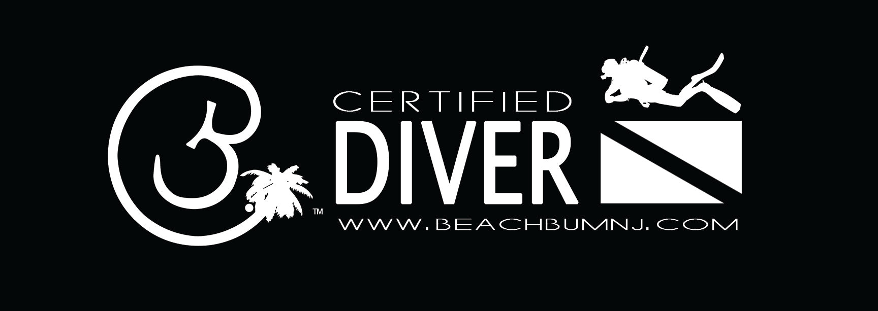 Transfer Decal- Certified Diver