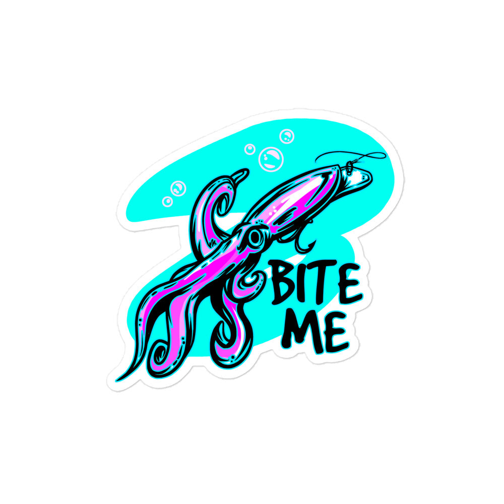 Official Beach Bum Bubble-free stickers- Bite Me