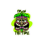 Official Beach Bum Bubble-free stickers- Tiki Time