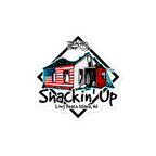 Official Beach Bum Bubble-free stickers- Shackin' Up