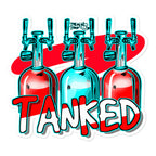 Official Beach Bum Bubble-free stickers- Tanked