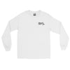 Official Beach Bum Men’s Long Sleeve Shirt- The Beach Badge (Art on Back)