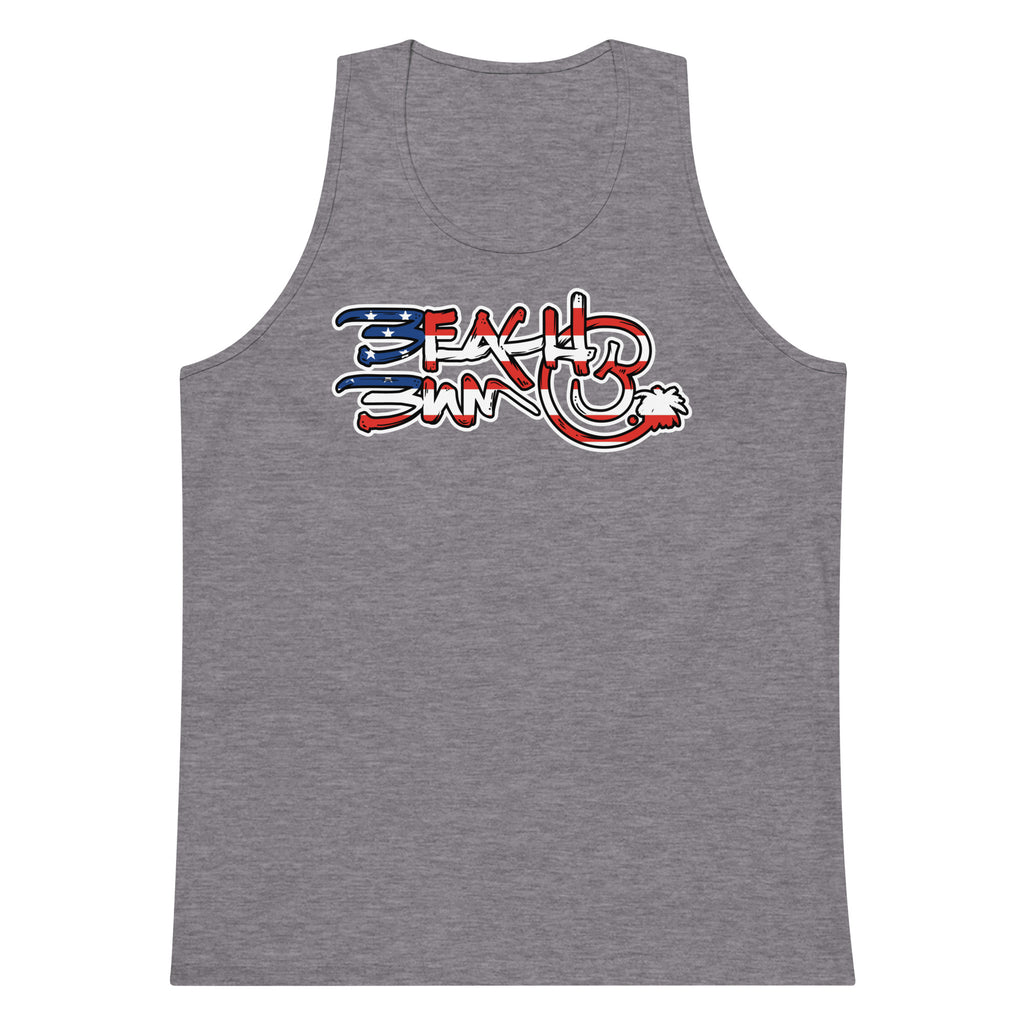 Official Beach Bum Tank- Compact Logo USA