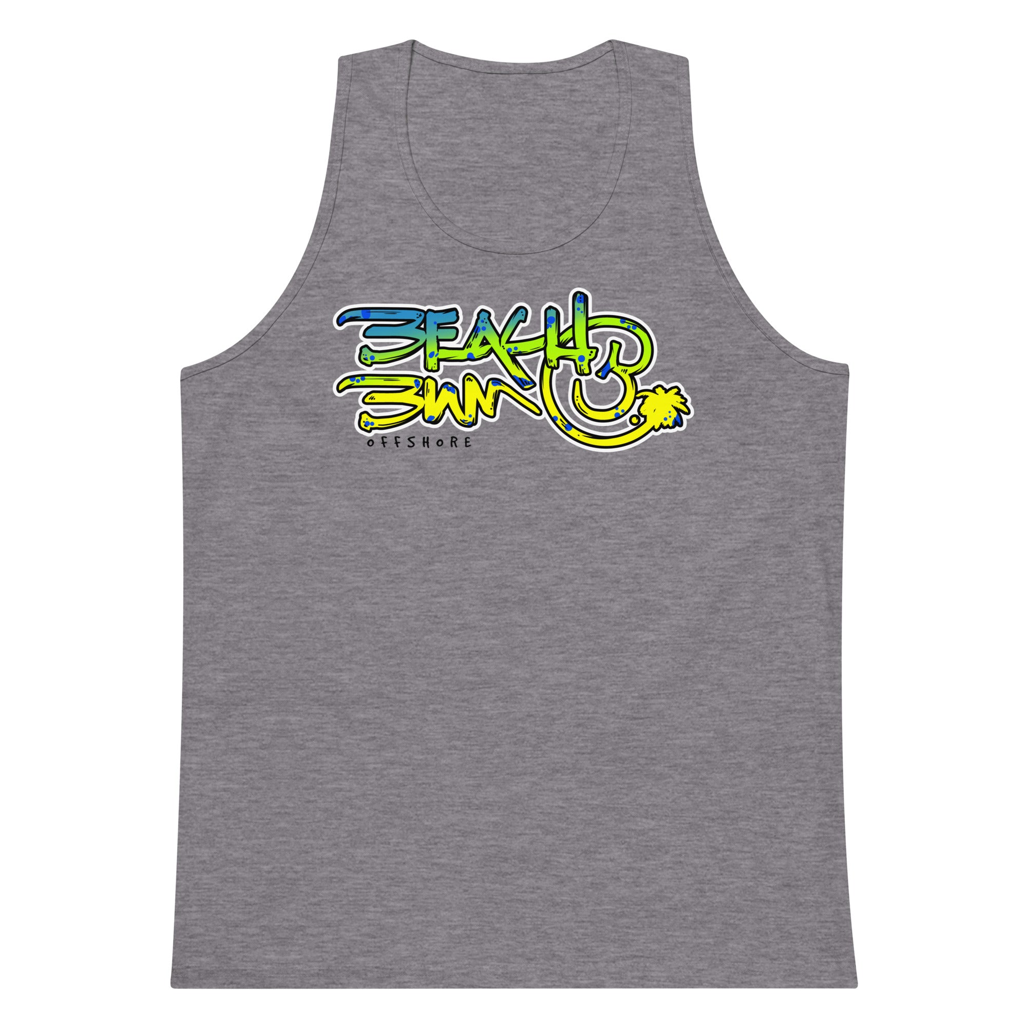 Official Beach Bum Tank- Compact Logo Mahi Offshore