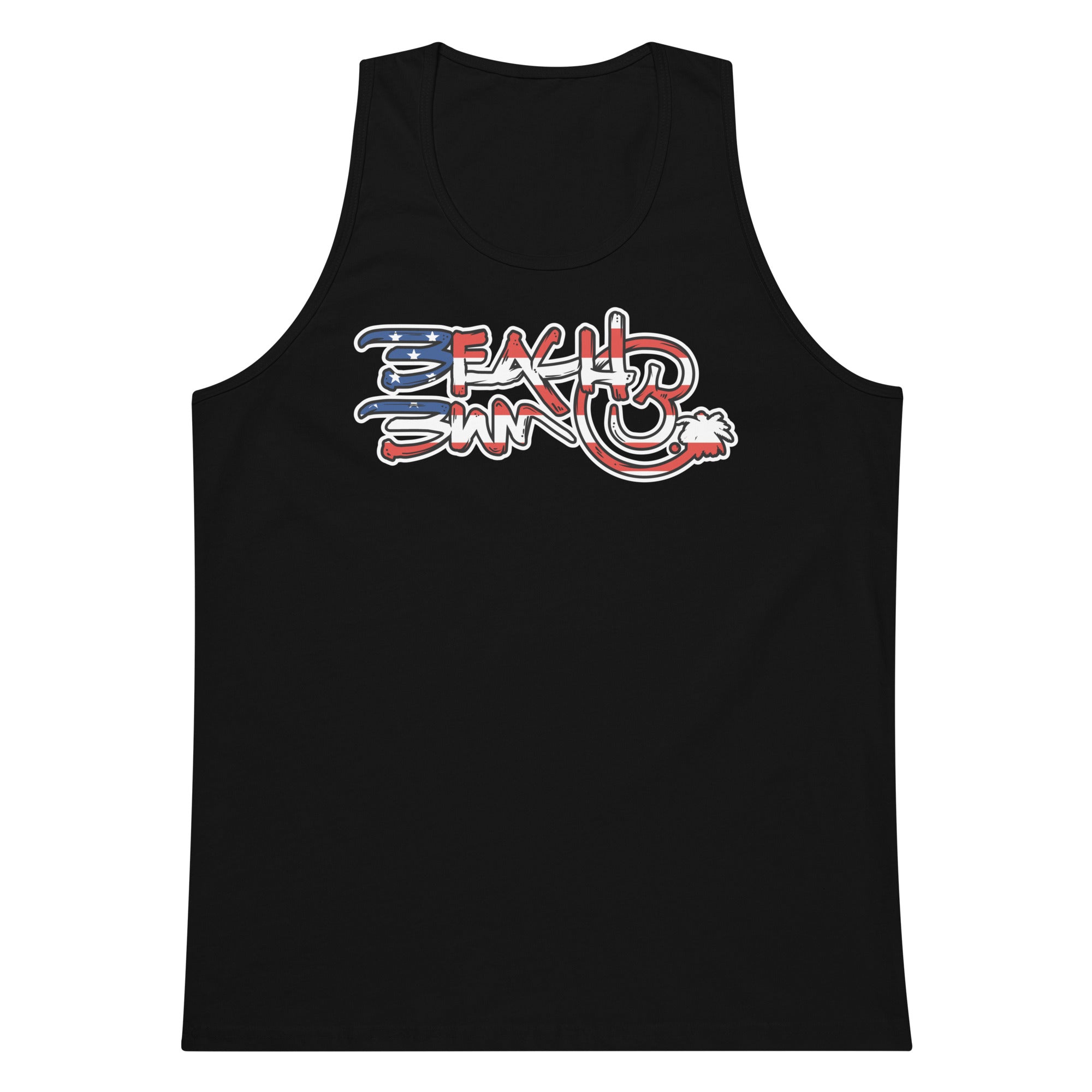 Official Beach Bum Tank- Compact Logo USA