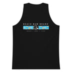 Official Beach Bum Tank- Blue Hibiskus