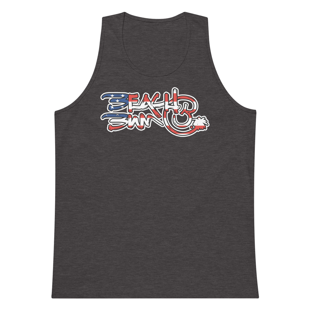 Official Beach Bum Tank- Compact Logo USA