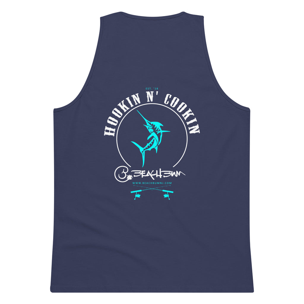 Official Beach Bum Tank- Hookin N' Cookin (Art on Back)