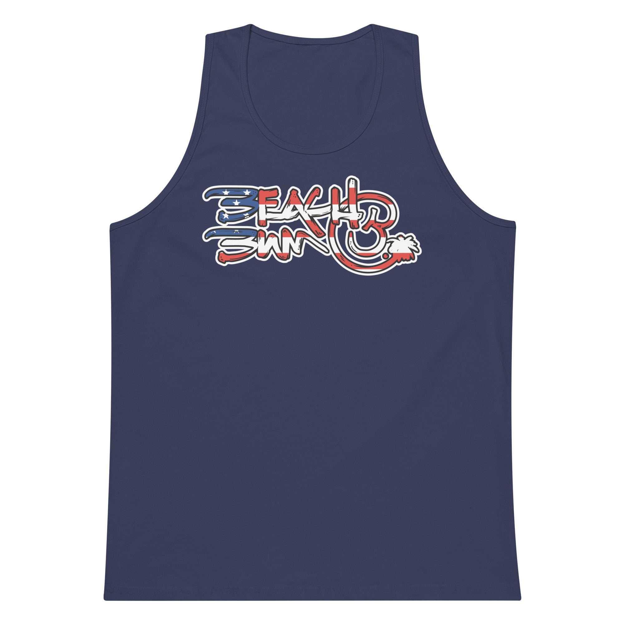 Official Beach Bum Tank- Compact Logo USA