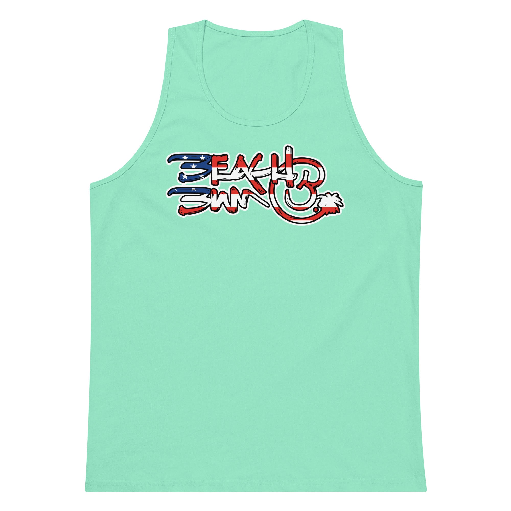 Official Beach Bum Tank- Compact Logo USA