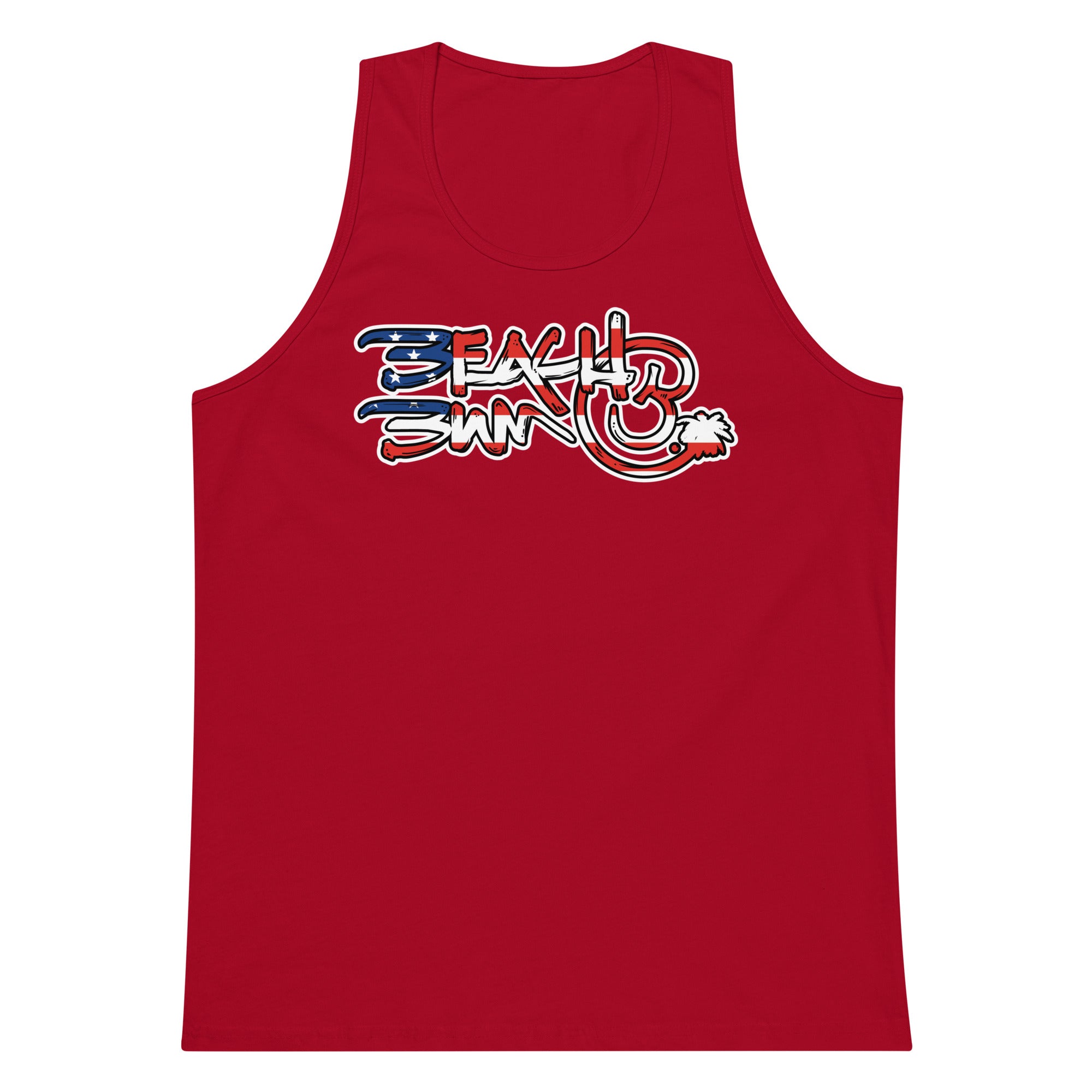 Official Beach Bum Tank- Compact Logo USA