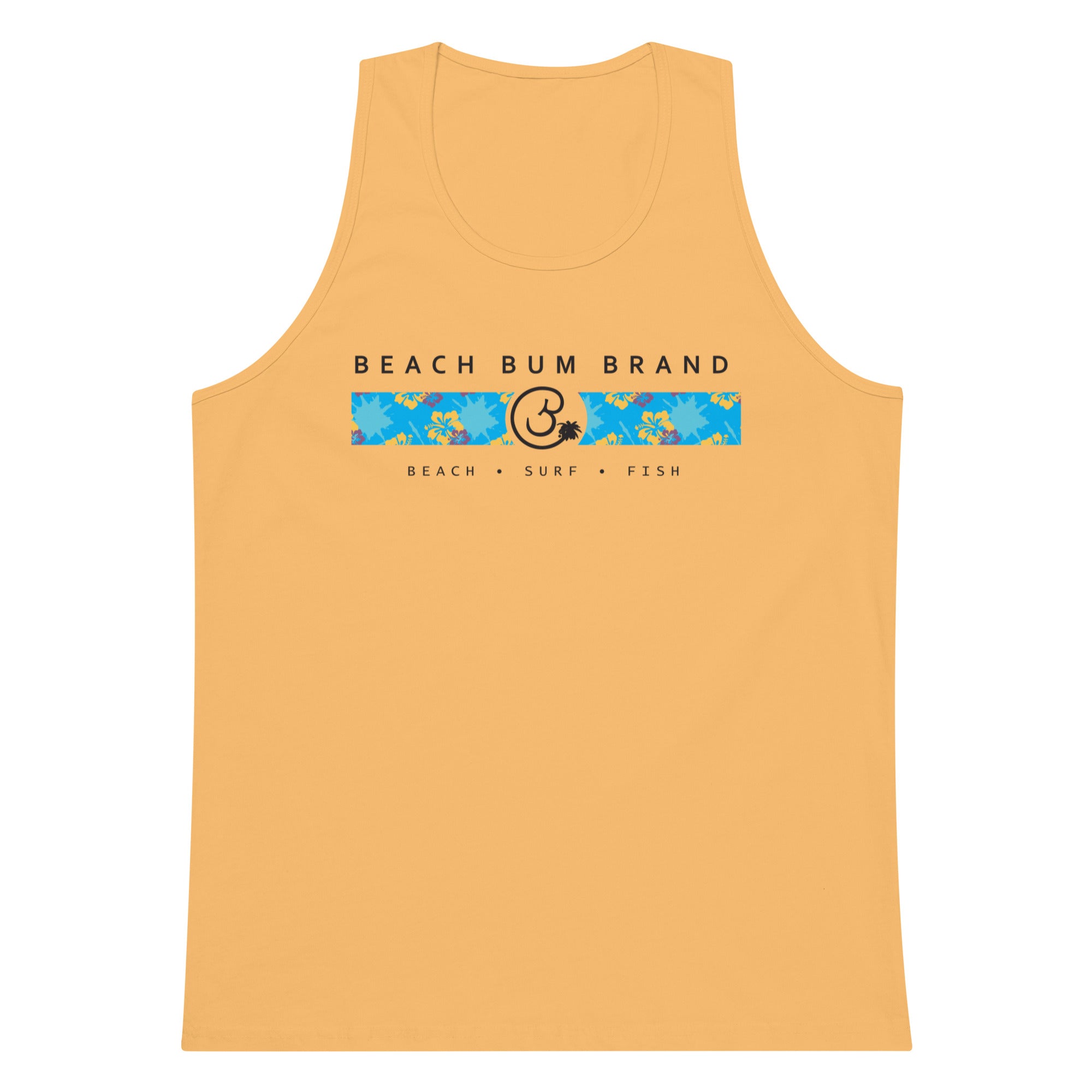 Official Beach Bum Tank- Blue Hibiskus