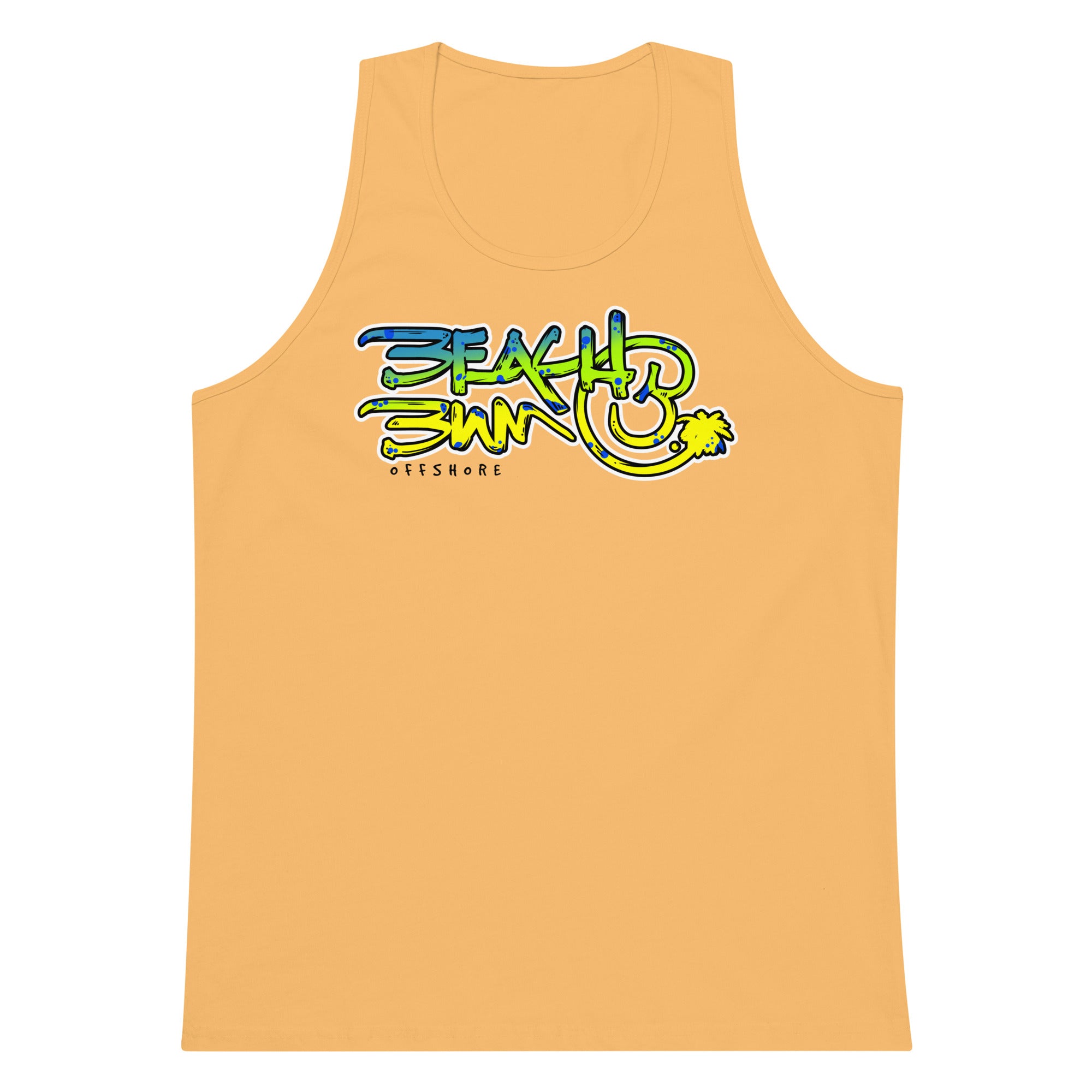 Official Beach Bum Tank- Compact Logo Mahi Offshore