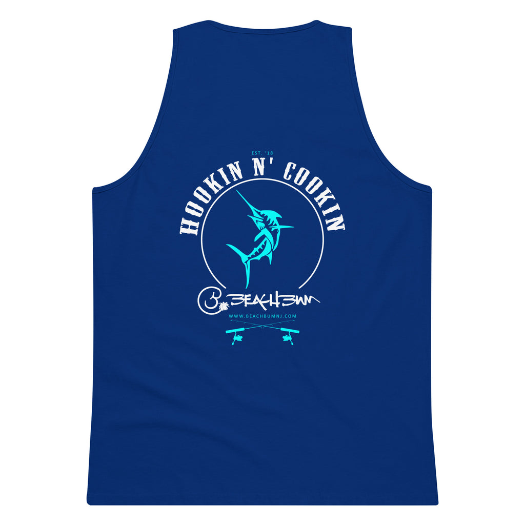 Official Beach Bum Tank- Hookin N' Cookin (Art on Back)