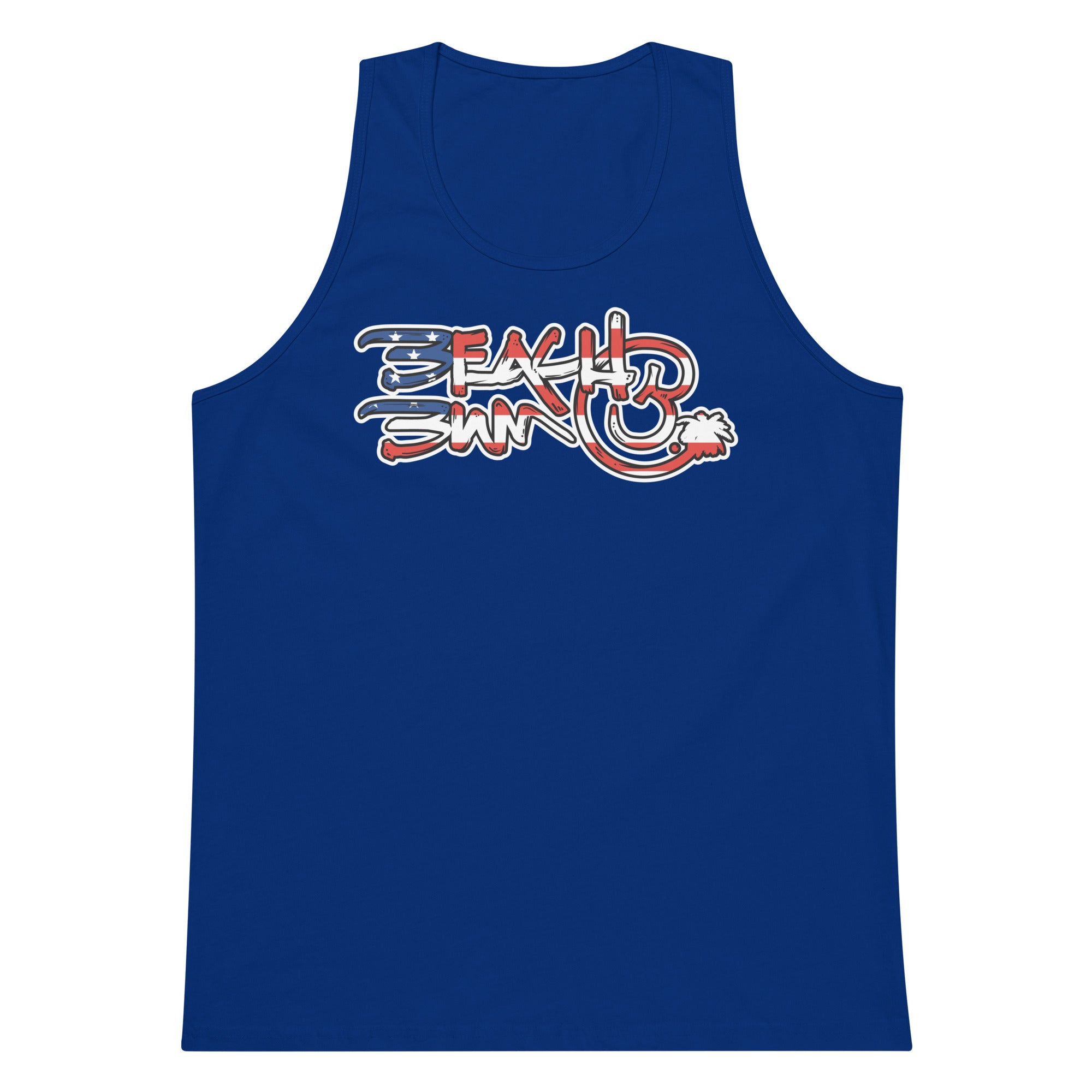 Official Beach Bum Tank- Compact Logo USA