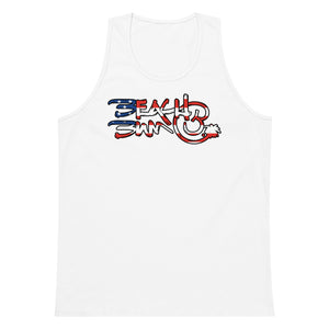 Official Beach Bum Tank- Compact Logo USA