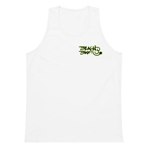 Official Beach Bum Tank- Fine-Apple (Art on Back)