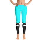 Official Beach Bum Leggings- Tahiti Teal