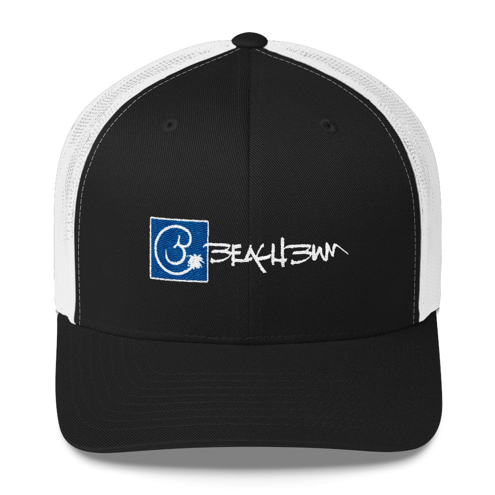 Official Beach Bum Trucker Cap- Square Logo