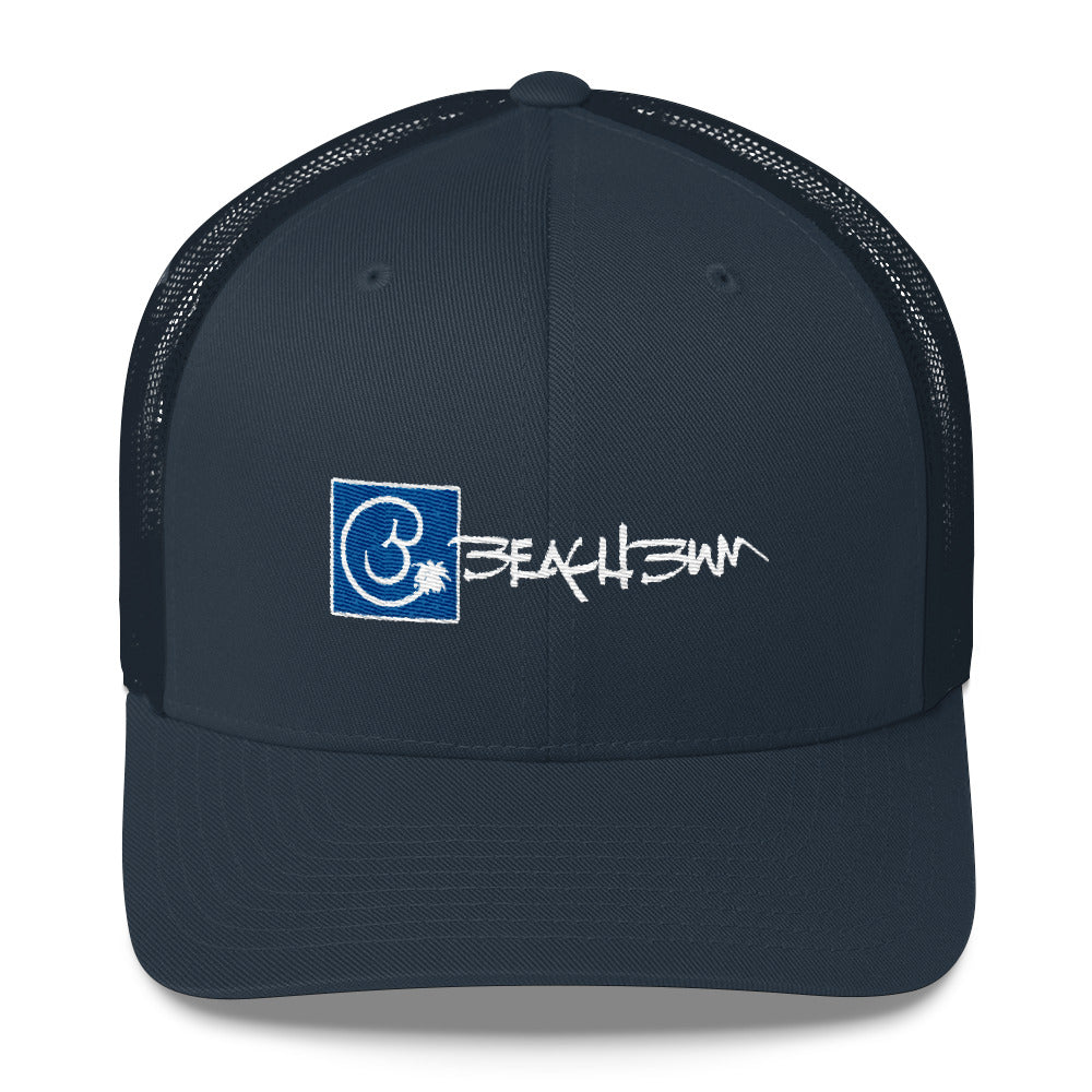 Official Beach Bum Trucker Cap- Square Logo