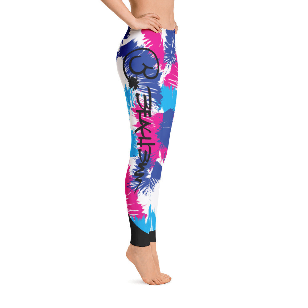 Official Beach Bum Leggings- Inked Pink - Beach Bum Lifestyle Brand~ Gear and Apparel