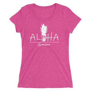 Official Beach Bum Ladies' short sleeve t-shirt- Aloha