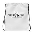 Official Beach Bum Drawstring bag - Beach Bum Lifestyle Brand~ Gear and Apparel