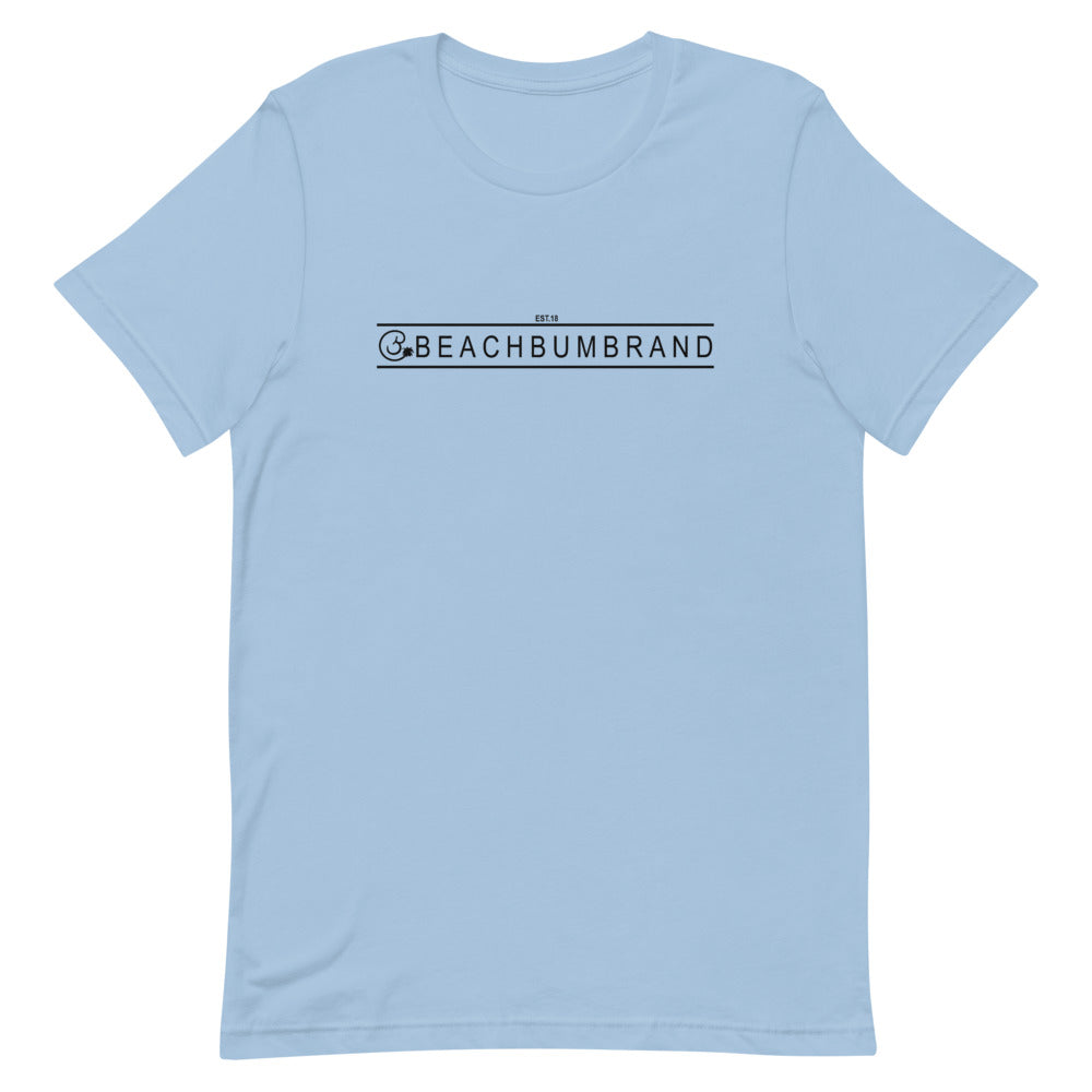 Official Beach Bum Short-Sleeve Unisex T-Shirt- Good Vibes Only (Art on Back)