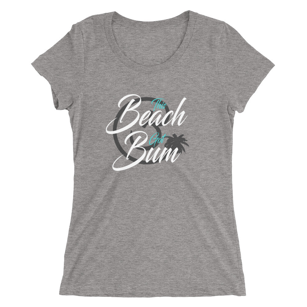 Official Beach Bum Ladies' short sleeve t-shirt- This Beach Got Bum