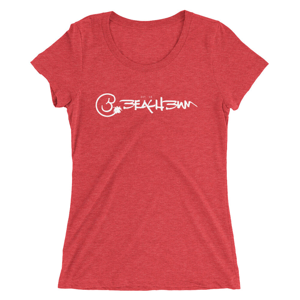 Official Beach Bum Ladies' Logo short sleeve t-shirt