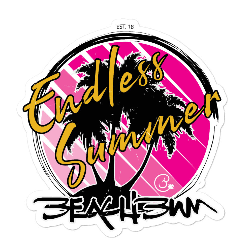 Official Beach Bum Bubble-free stickers- Endless Summer