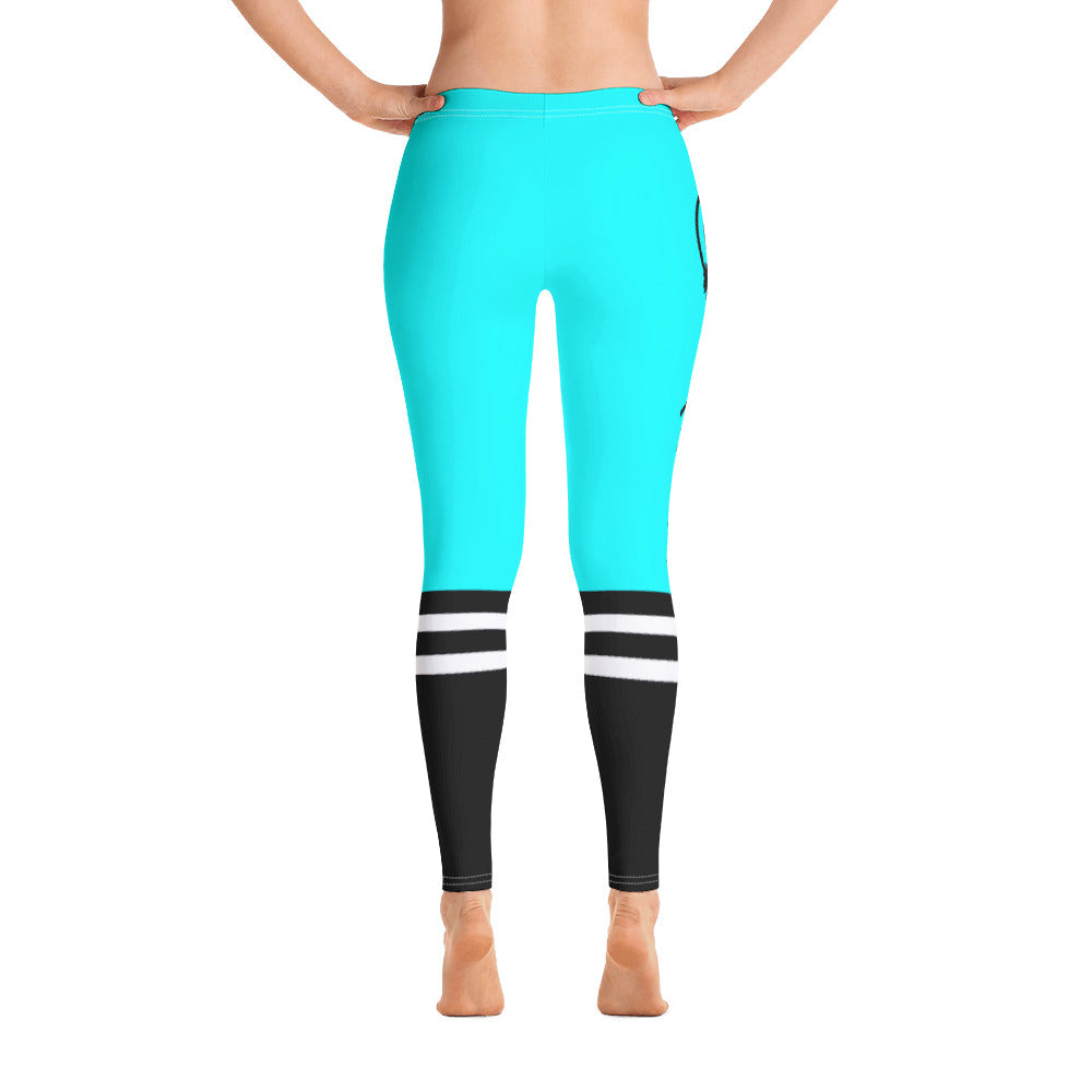 Official Beach Bum Leggings- Tahiti Teal