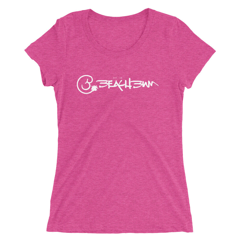 Official Beach Bum Ladies' Logo short sleeve t-shirt
