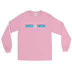 Official Beach Bum Long Sleeve T-Shirt- Blue Hibiscus