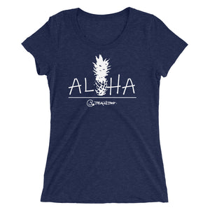 Official Beach Bum Ladies' short sleeve t-shirt- Aloha