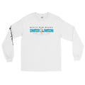 Official Beach Bum Long Sleeve T-Shirt- Blue Hibiscus