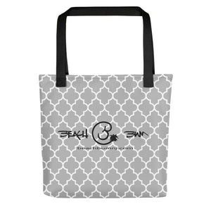 Official Beach Bum Tote Bag- Quatrefoil - Beach Bum Lifestyle Brand~ Gear and Apparel