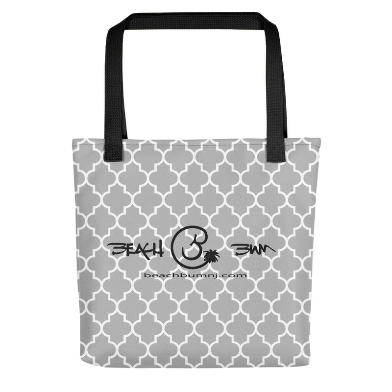 Official Beach Bum Tote Bag- Quatrefoil - Beach Bum Lifestyle Brand~ Gear and Apparel