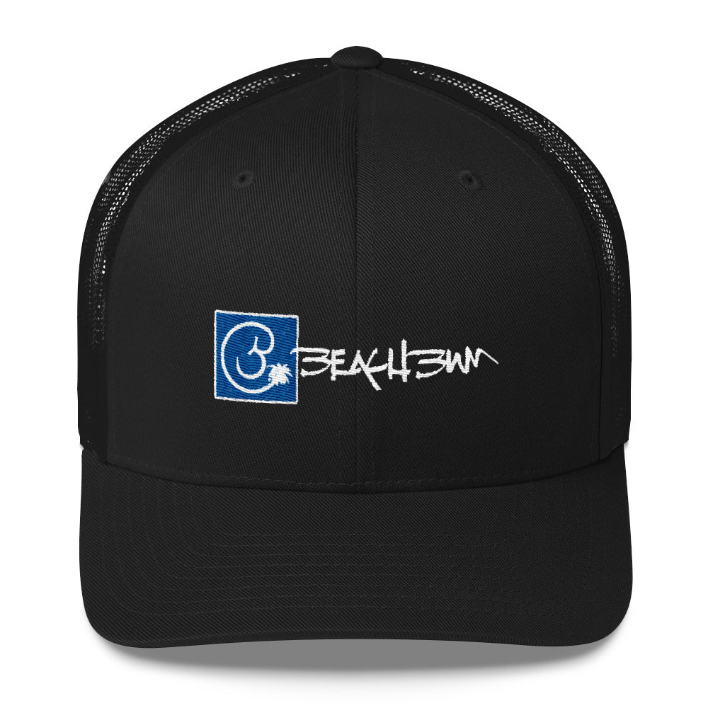 Official Beach Bum Trucker Cap- Square Logo