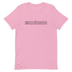 Official Beach Bum Short-Sleeve Unisex T-Shirt- Surf • Beach • Fish Shield (Art on Back)