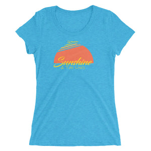 Official Beach Bum Ladies' short sleeve t-shirt- Sunshine & Tan Lines