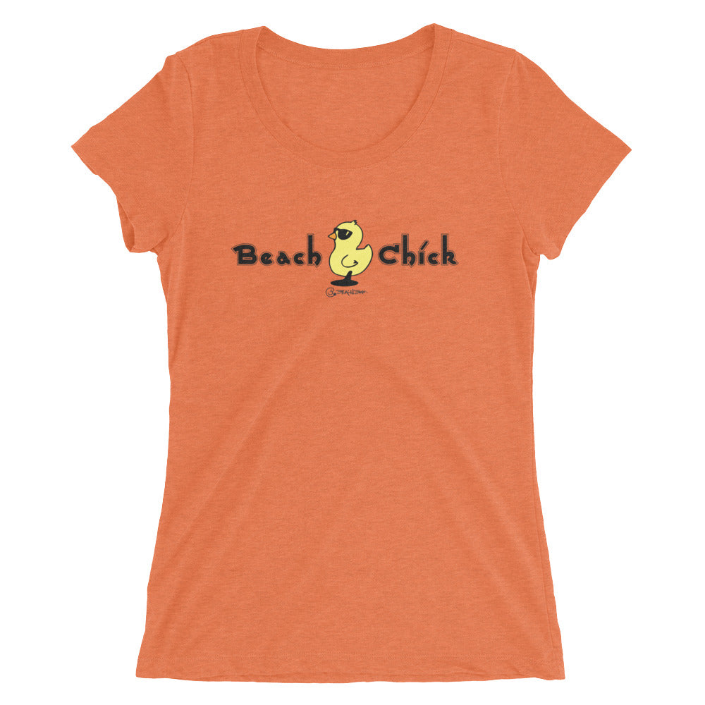 Official Beach Bum Ladies' short sleeve t-shirt- Beach Chick