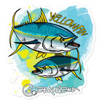 Official Beach Bum Bubble-free stickers- Terrible Tuna