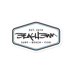Official Beach Bum Bubble-free stickers- The Beach Badge
