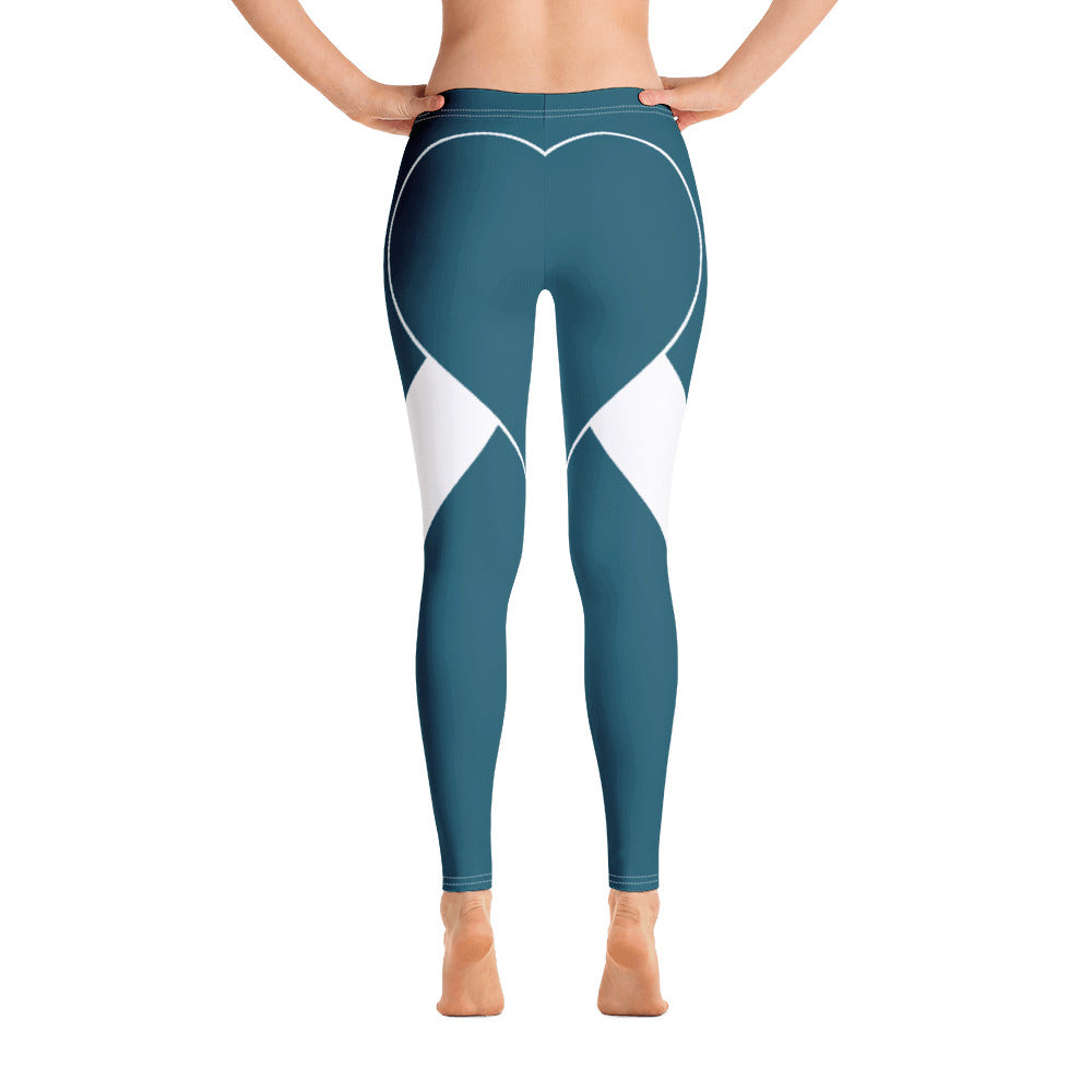 Official Beach Bum Leggings- Heart of the Sea