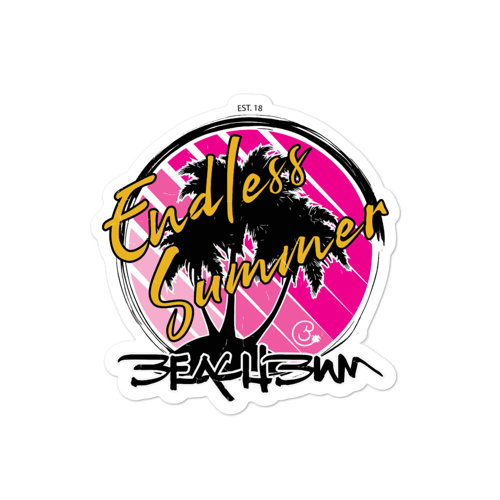 Official Beach Bum Bubble-free stickers- Endless Summer