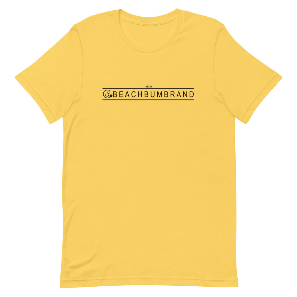 Official Beach Bum Short-Sleeve Unisex T-Shirt- Good Vibes Only (Art on Back)