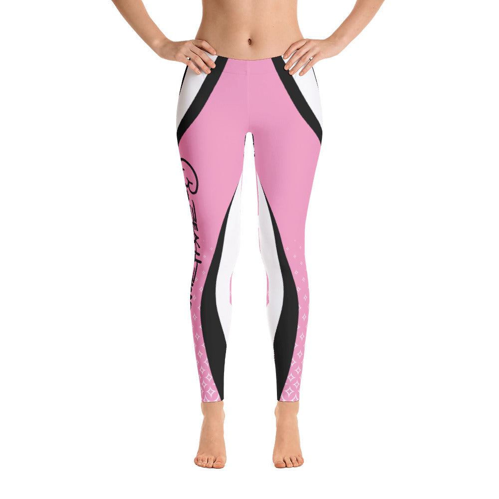 Official Beach Bum Leggings- Pink Fit - Beach Bum Lifestyle Brand~ Gear and Apparel