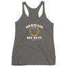 Official Beach Bum Women's Racerback Tank- Mermaid Off Duty